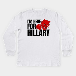 DEAL WITH THE DEVIL - HILLARY T-SHIRT Kids Long Sleeve T-Shirt